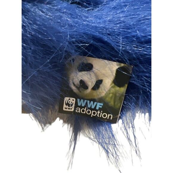 Rare World Wildlife Fund Adoption 2008 McCaw Parrot with Tags - Picture 4 of 5